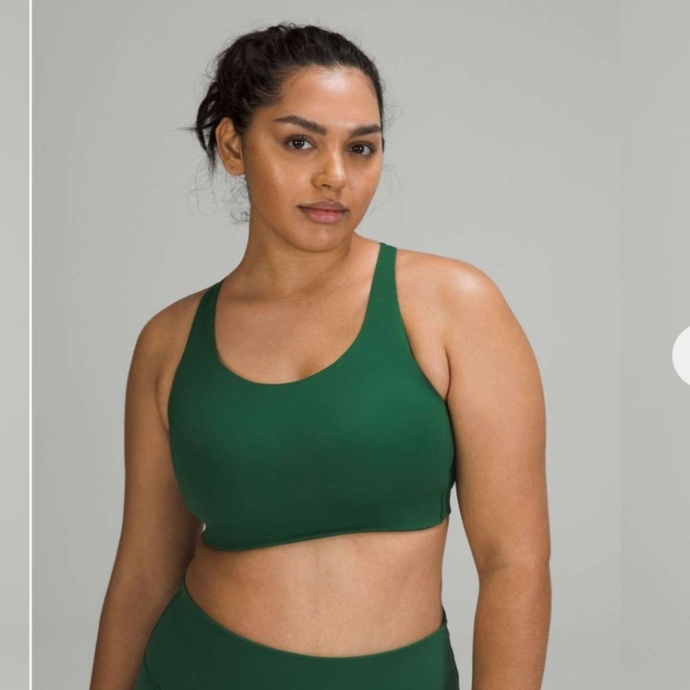 NEW Lululemon Energy Bra High Support 38DD Everglade Green W2CVES